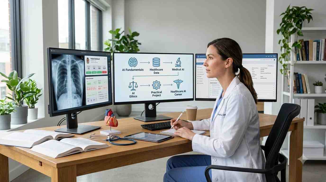 AI in Healthcare Course learning path