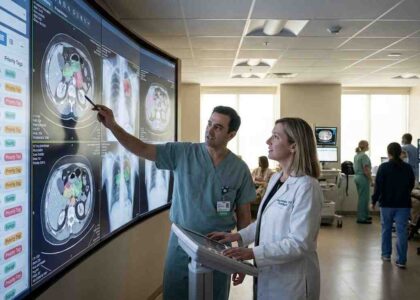 AI in Medical Field hospital workflow